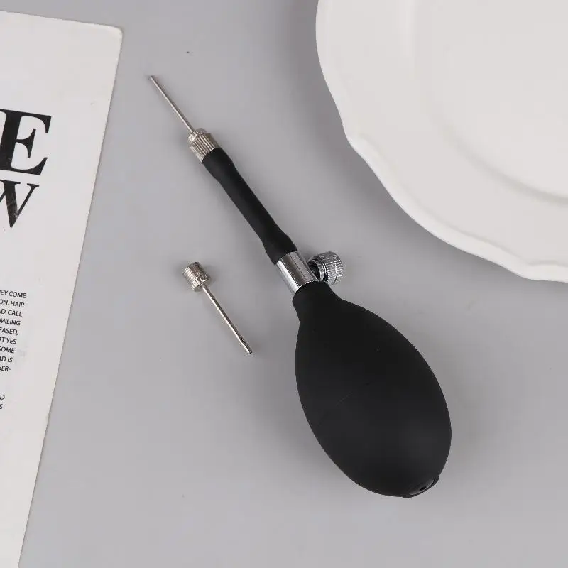 1 ensemble de pompe à air portable professionnelle pour gymnastique artistique, pompe à main pour ballons de gymnastique gonflables, pièces de vélo