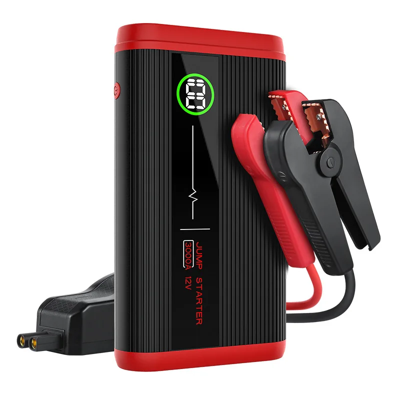12V 8000mAh Car Jump Starter Power Bank Portable Battery Booster Phone  Charger