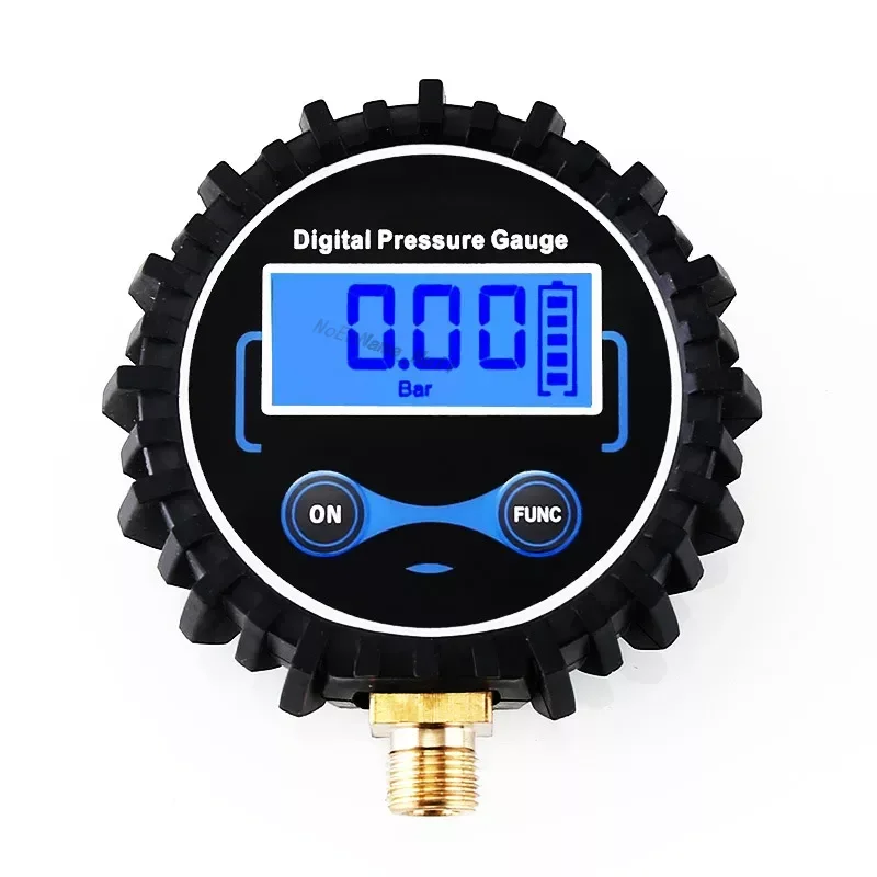 

High Accuracy 0-200PSI Digital Tyre Tire Air Pressure Gauge LCD Manometer Pressure Gauge With LED Light For Car Truck Motorcycl