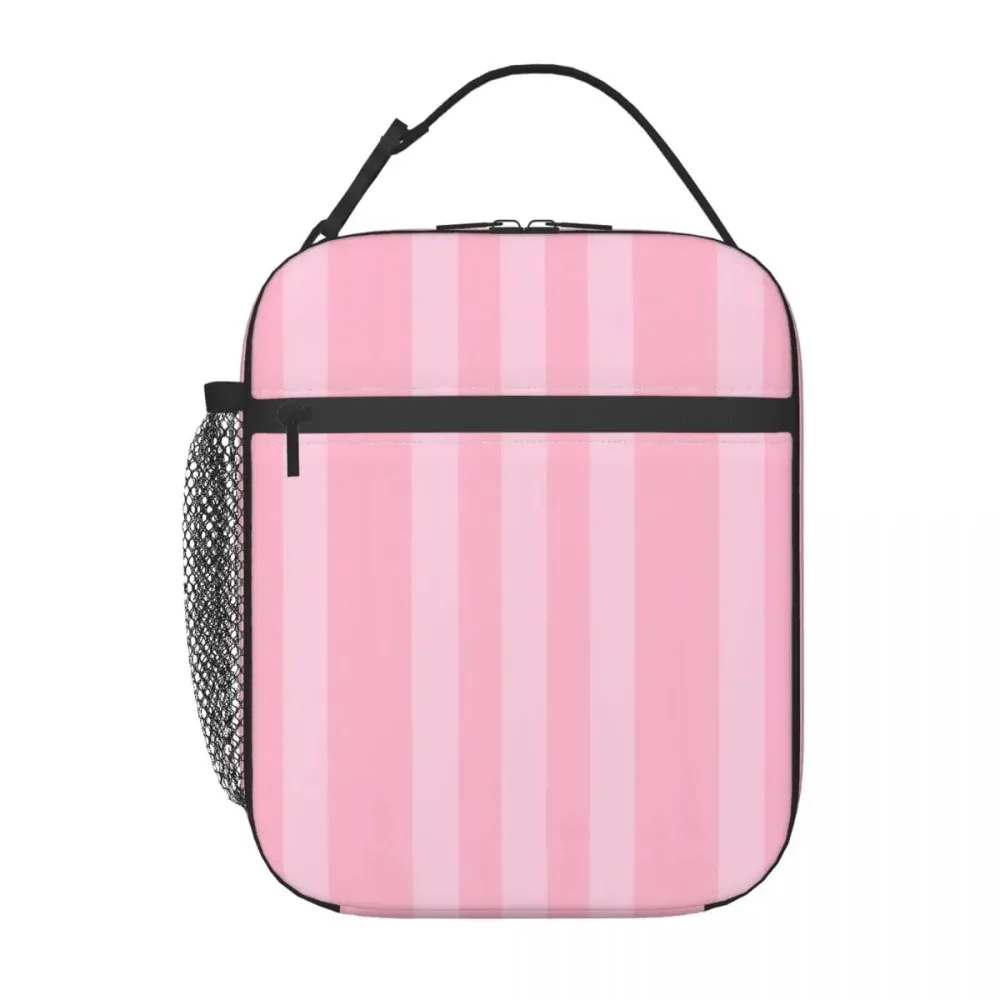 Pink Victoria Illustration Letters Print Lunch Bag for Adult Designer Lunch Box Casual School Cooler Bag Thermal Bags lunch bag,cooler bag