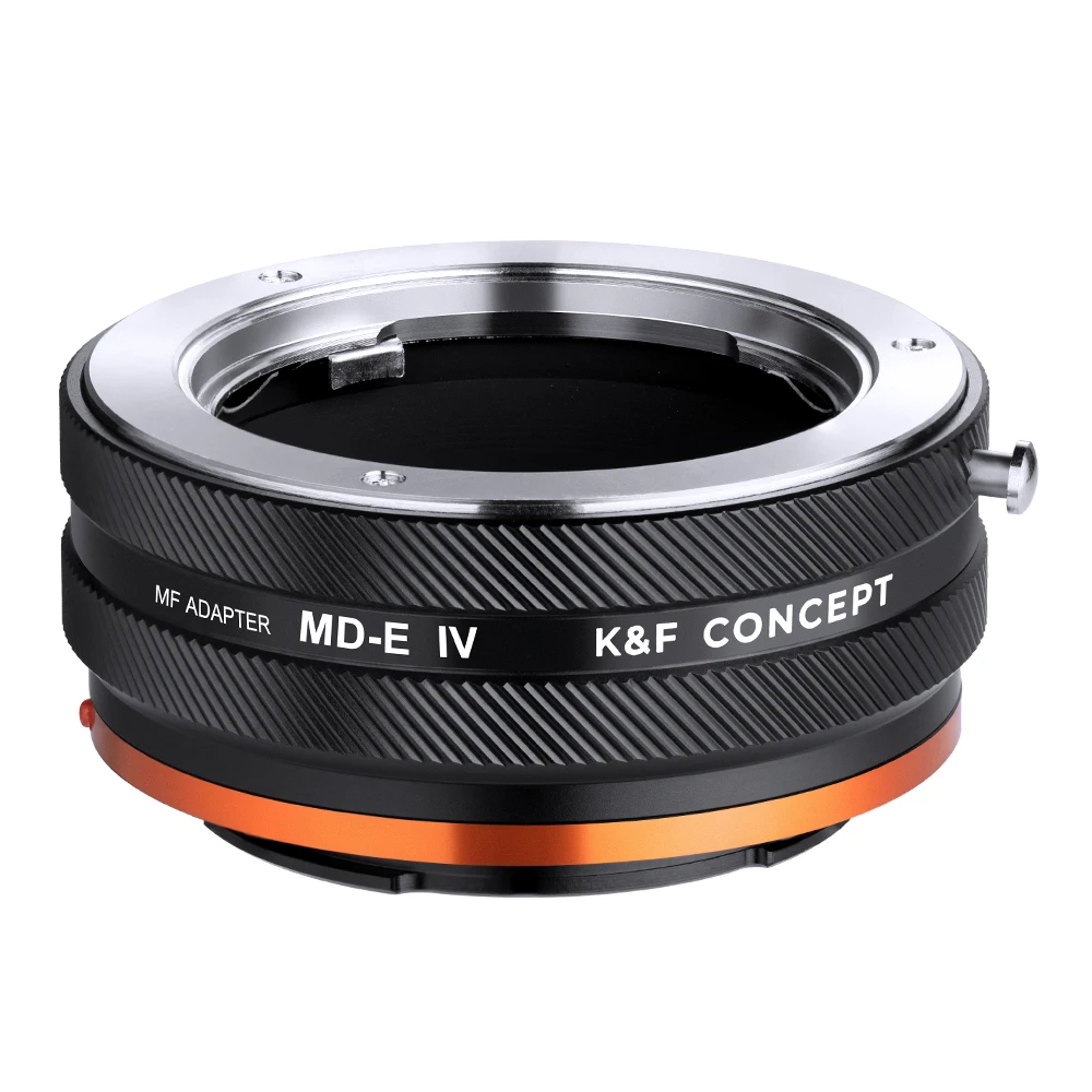 

K&F Concept MD-E IV PRO Minolta MD Mount Lens to Sony E FE Mount Camera Adapter Ring for Sony A3500 A5100 A6400 A6500 A7R A7S