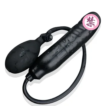 17cm Adjustable Huge Inflatable Dildo Pump Big Butt Plug Penis Realistic Large Soft Suction Cup Sex Toys For Women Sex Products 5