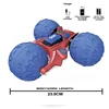 RC Motorcycle 2.4GHz 3 Wheels Double-sided Drift flip Tumbling Off-Road Vehicle ATV With Amphibious Stunt RC Car Toys Kids Gift 2