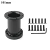 Universal Steering Wheel Hub Spacer 12.5/51/76/101 mm Steering Wheel Hub Boss Kit Adapter Spacer Black Car accessories 5