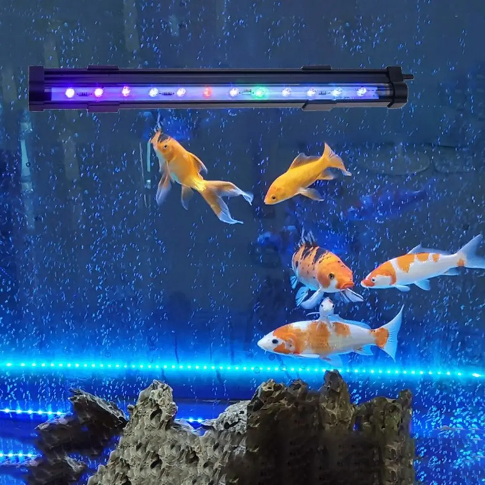 

Waterproof Color Changing Bubble Light Slow Flash EU/US Plug Submersible Bar Strip Lamp Suction Cup Energy-saving