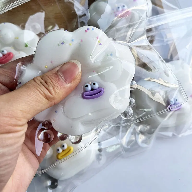 Handmade Taba Squishy Big Cat,Chick,Koala Paw Silicone Squeeze Toys For