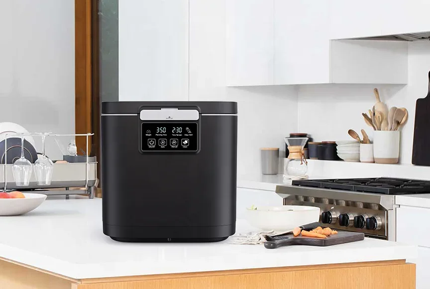 Household Smart Food Waste Disposer Electric 220v Custom Food Waste Composting Machine 5