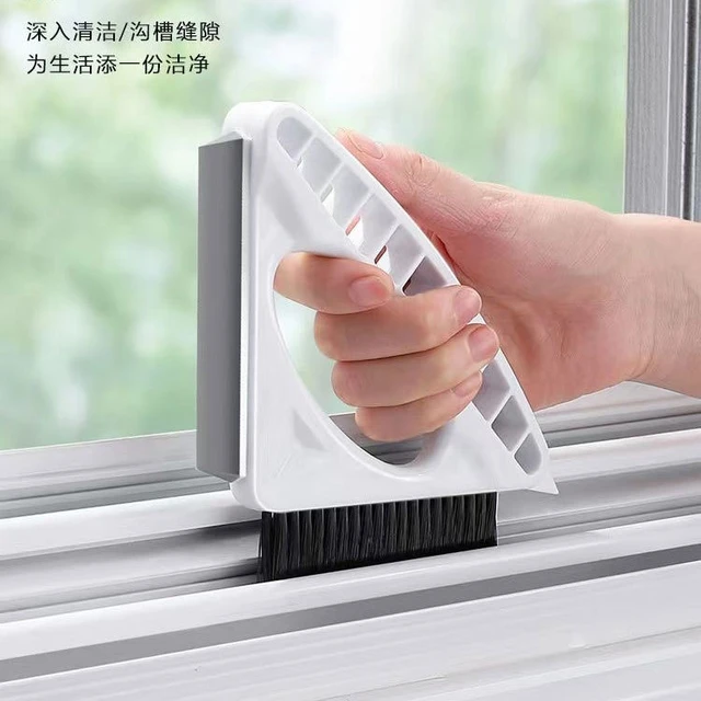 Hand-held Groove Cleaning Tools Window Track Cleaning Brushes 2 in