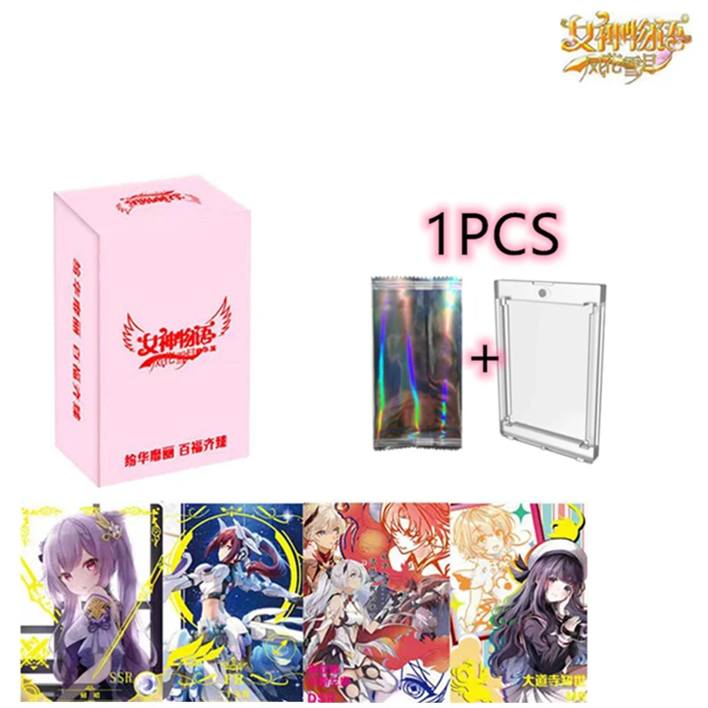 Nueva colección de cartas exquisitas para fiesta de diosa Story, juego de cartas de regalo de cumpleaños para niños, juguete de mesa familiar de