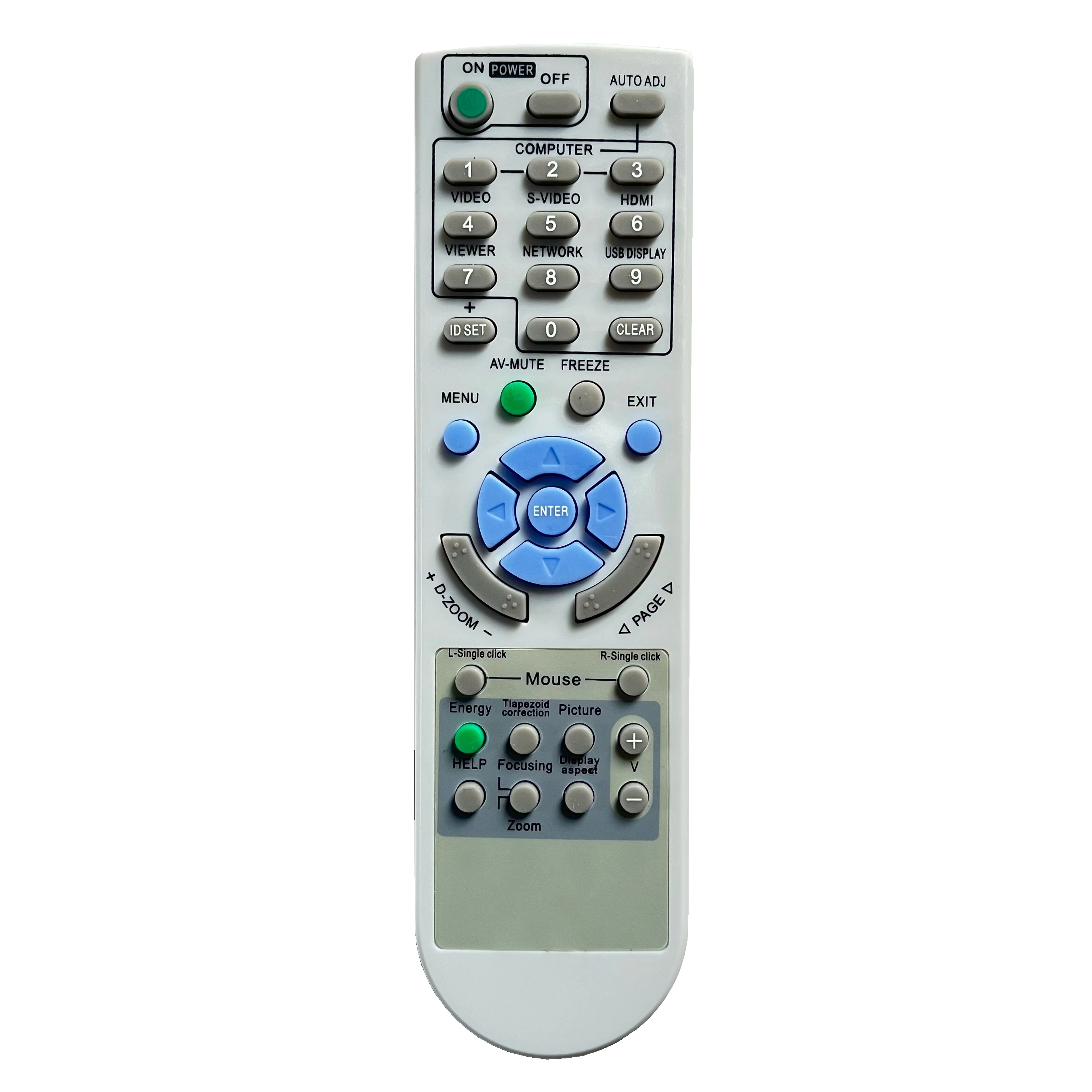 NEC 프로젝터 리모컨, M230X, M230X, M230XG, M260W, M260W, M260WS, M260WS, M260X, M260X, M260XC, 신제품