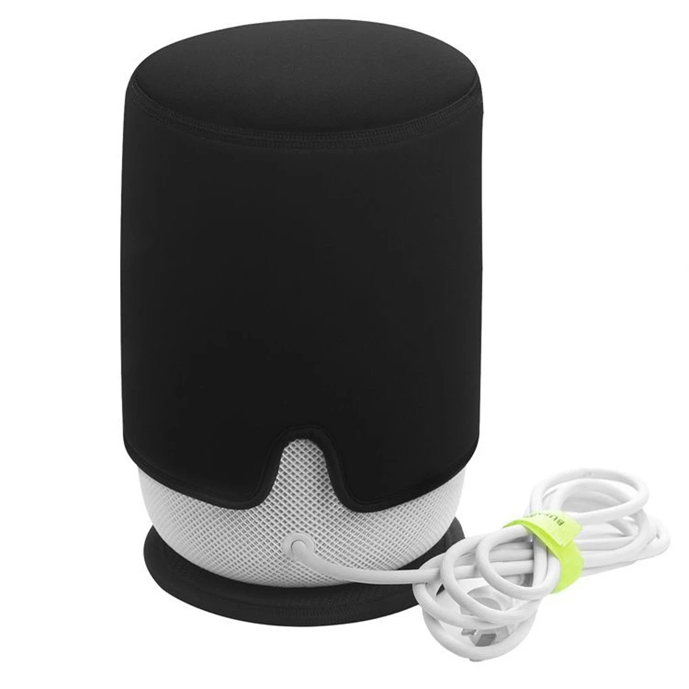 

Audio Dust Protection Cover Neoprene Protective Cover Case with Silicone Anti-Slip Pad for Homepod Speaker