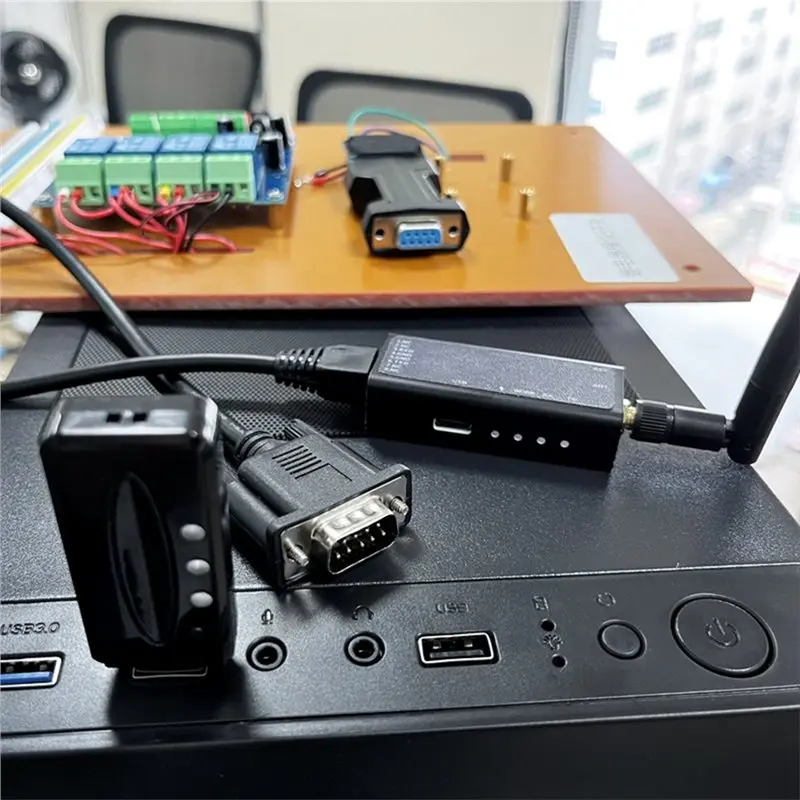 【추수감사절】산업용 블루투스 통신 모듈 CP26 직렬 어댑터 RS232-블루투스 무선 변환기