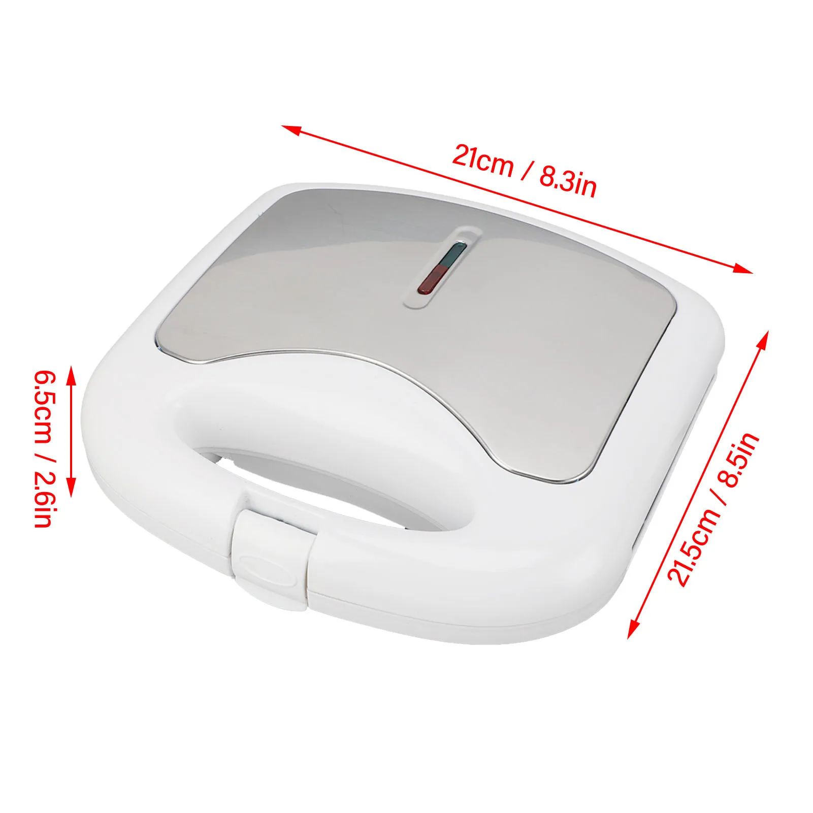 110V Nut Waffle Baking Machine Capacity Adjustable Temperature US Plug Nut Waffle Bread Machine Anti Stick for Breakfast