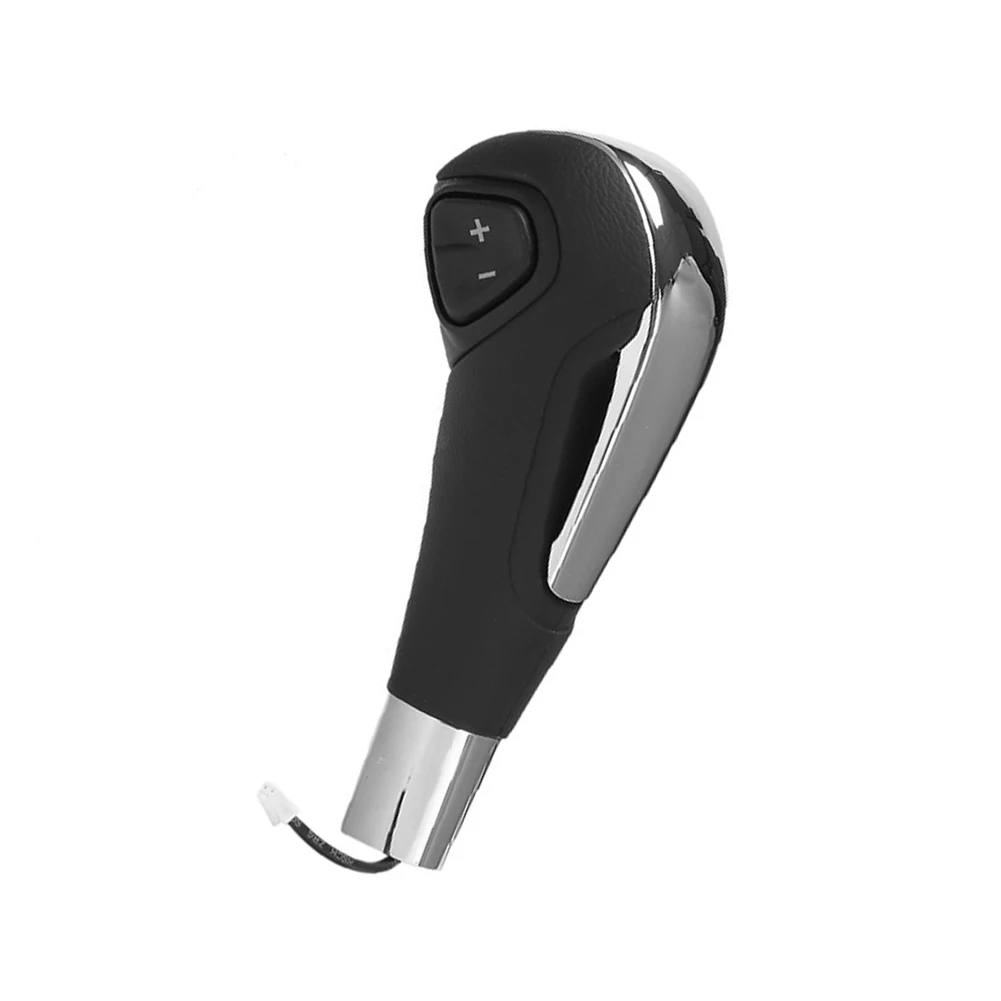 DurableGearShifterKnobCarBlackGrayForTrax20142017LHDMetal