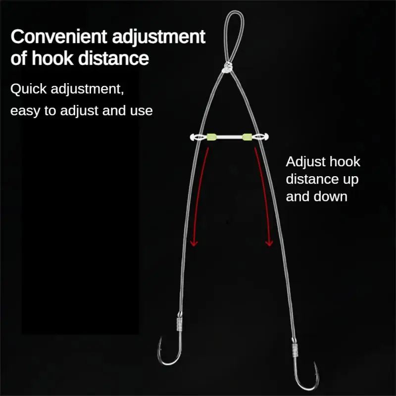 

Double Hook Distance Separator Fishing Tools Space Beans Sub-line Bifurcation Sub-hook Distance Fishing Supplies Bifurcator