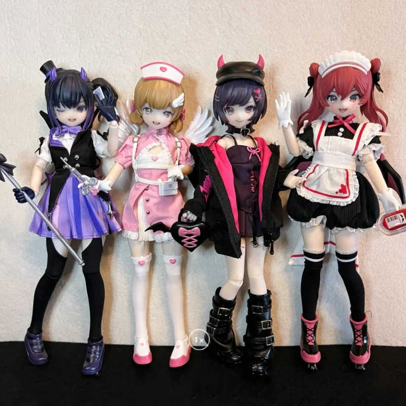 Neo Eden Mjd Doll Blind Box Light Nightmare Twin Series Movable Pvc Anime Figure Collectible Toy Desktop Decorative Ornaments