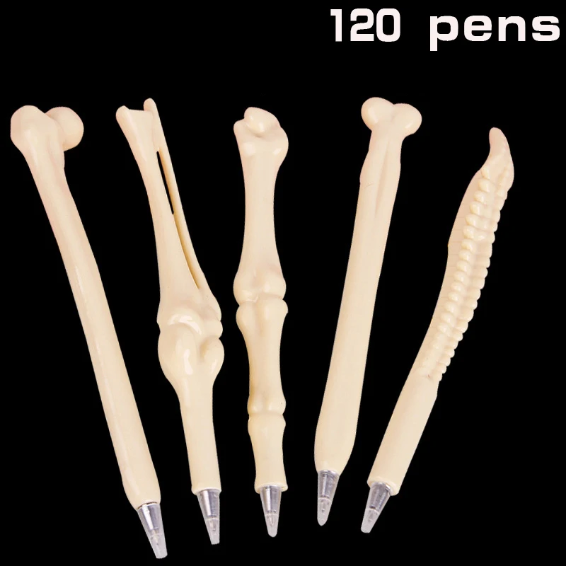

120Pcs Novely BONE Desigh Ballpiont Pens For Doctor NURSE Friends or Student