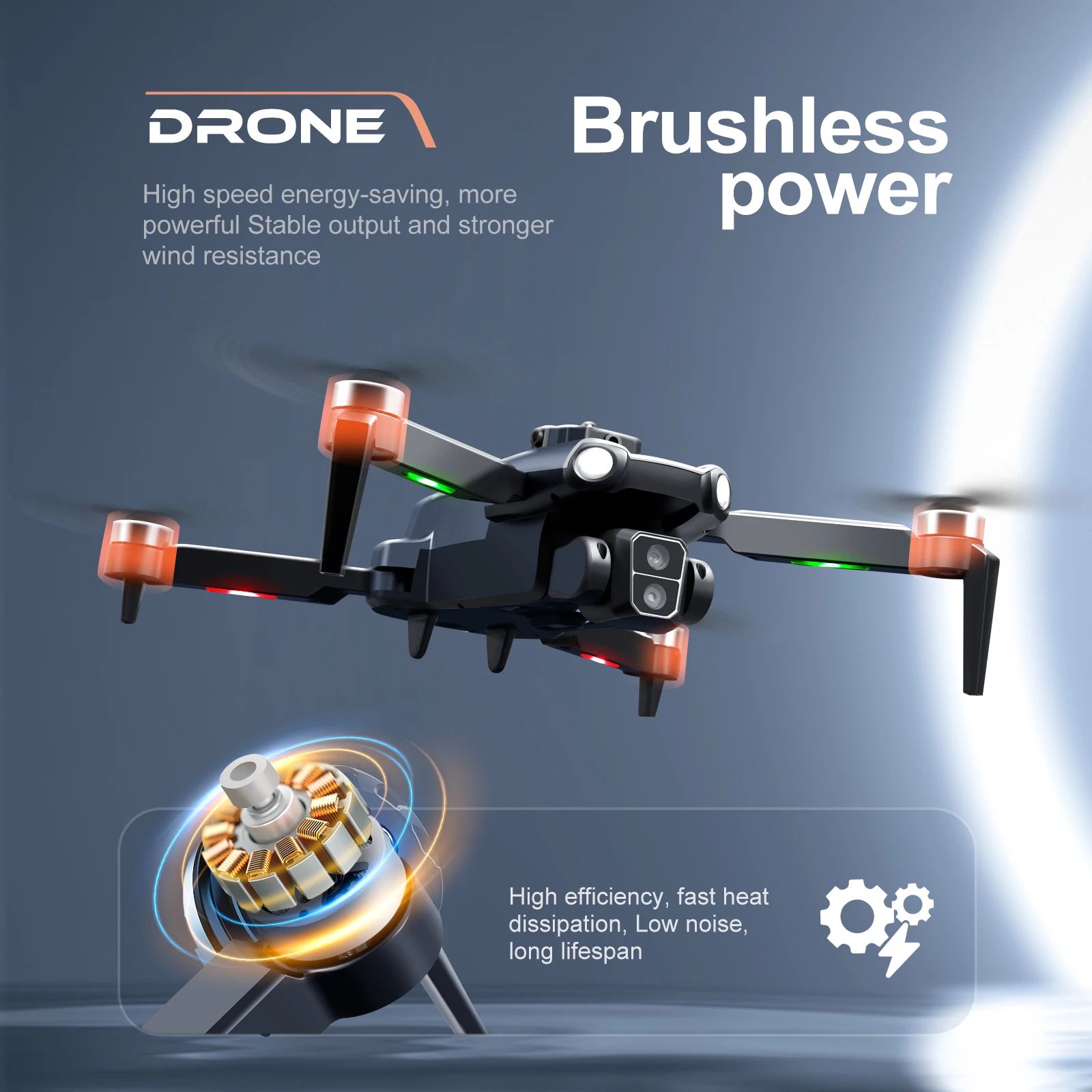 S119 FPV Drone with LCD Screen Remote Control 5G WIFI Transfer