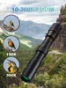 Military Metal Powerful Binoculars Long Range Reach 10-300X Zoom HD BAK4 Portable Professional Telescope Monocular for Hunting 2