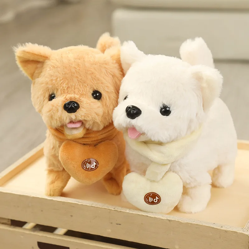 

Puppy Toy Walking Will Call Electric Plush Simulation Dog Baby Intelligent Robot Dog Gift For Children