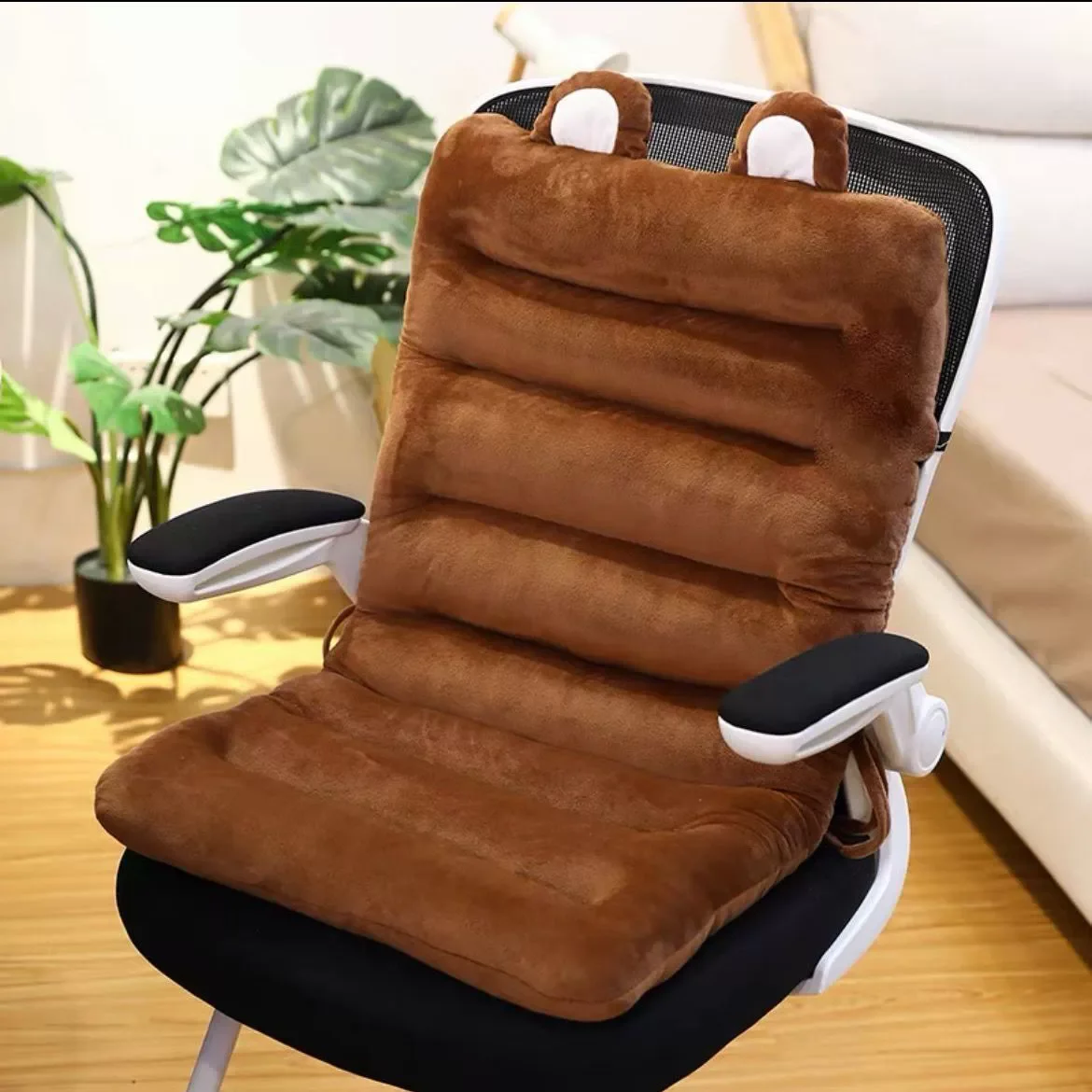 Coussin En Polymères Sédentaire Pour Chaise De Bureau, Dossier De Siège Pour Étudiant, Support De Taille, Tapis De Oral Et, Lavable, 1 Pièce  15