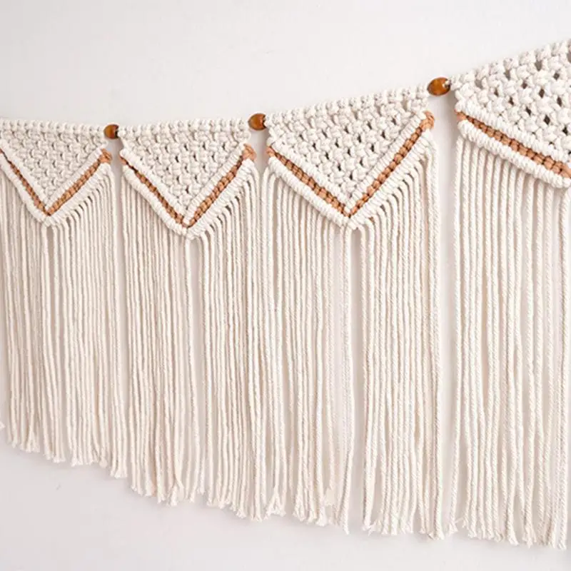 Large Bohemian Macrame Wall Hanging Decor