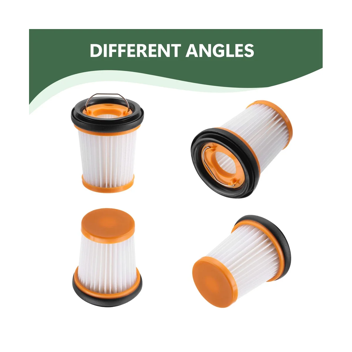 HEPA Filter for W1 WV200 WV201 WV205 Vacuum Cleaner Accessories, Compare to Part XHFWV200
