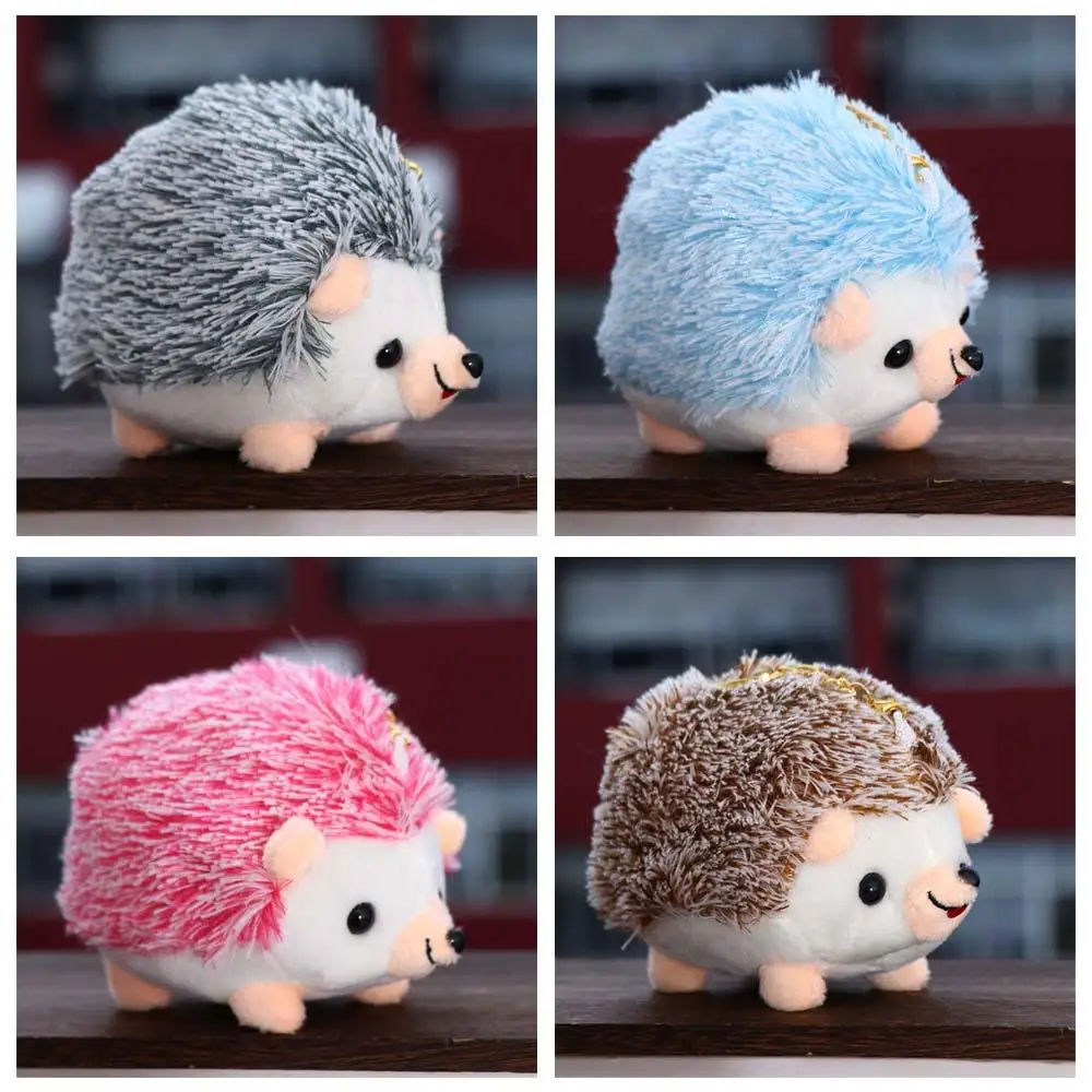 Birthday Gifts Anime Bag Pendant Animal Key Ring Hedgehog Plush Keychain Stuffed Toys Animal Plush Toy Plush Dolls