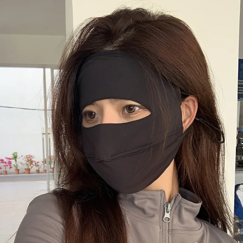 Women's Face Gini Sunscreen Mask All-round UV Protection Sunshade Mask face mask
