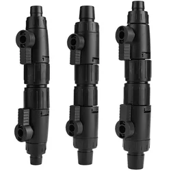 Aquarium 12/16mm Double Tap Quick Release Connector Fish Tank Hose Pipe Valve Aquarium Filter Connector Accessories acuarios