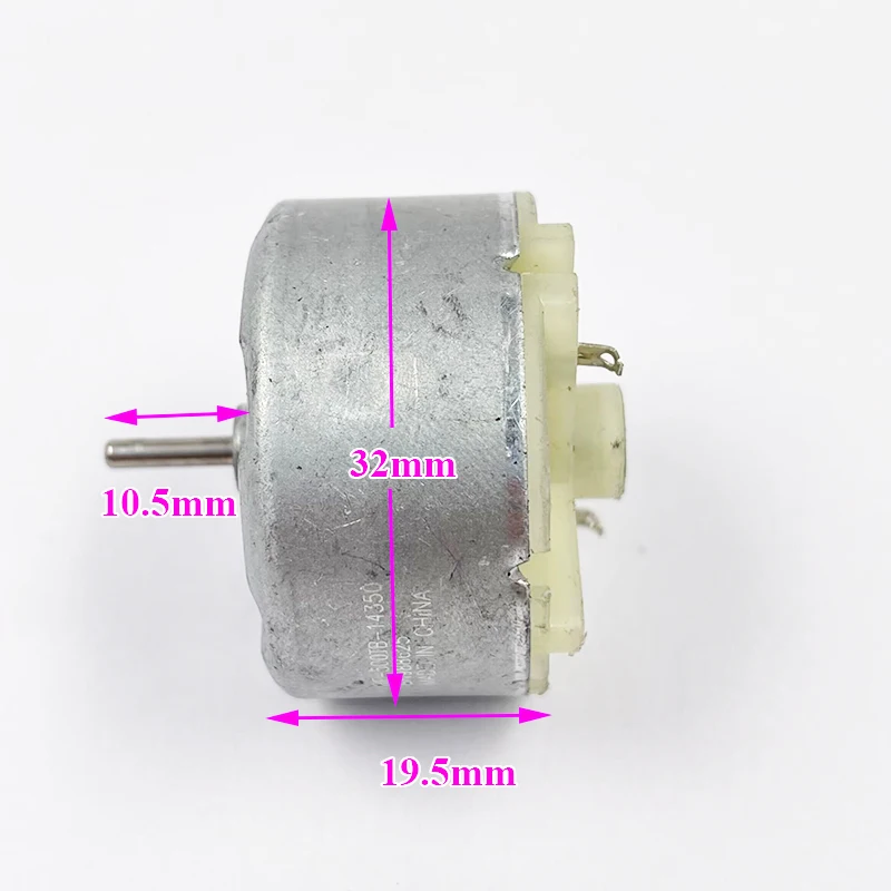 MABUCHI RF-500TB-14350 Motor DC 6V-12V 9000RPM Micro 32mm Round Motor ...