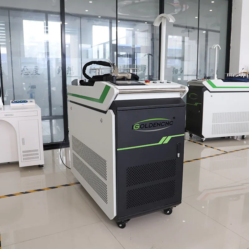 휴대용 섬유 레이저 청소 기계, 녹 유화 표면 레이저 청소기 청소 기계, 1000W, 1500W, 100W