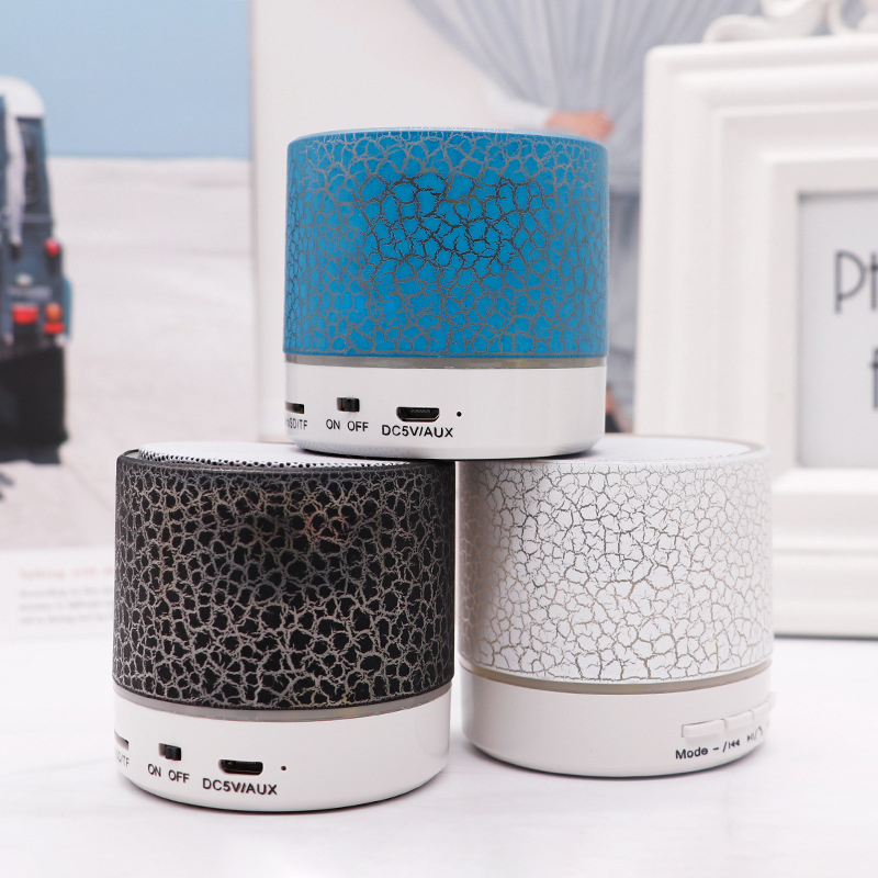 Bluetooth Mini Speaker Wireless Speaker Colorful LED TF Card USB Subwoofer Portable MP3 Music Sound Column For PC Phone