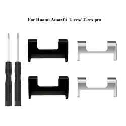 Premium 22mm Stainless Steel Strap with Lugs and Screwdriver (Black)