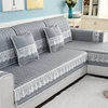 Autumn Winter Plush Sofa Covers Soft Peony Couch Cover Sofa Towel Sofa Cushion Continental Solid Color daybed Towel Seat Cover 4
