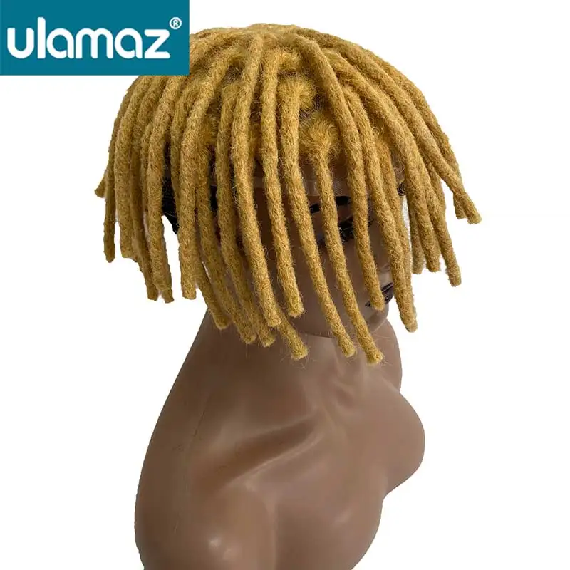 Dreadlocks Wig Man Full Lace Toupee 8