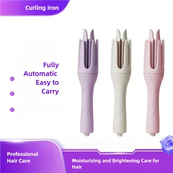Automatic Rotating Curling Iron Electric Rotation Does Not Hurt Hair Portable Hair Curler for Comfortable and Safe Hair Styling 1