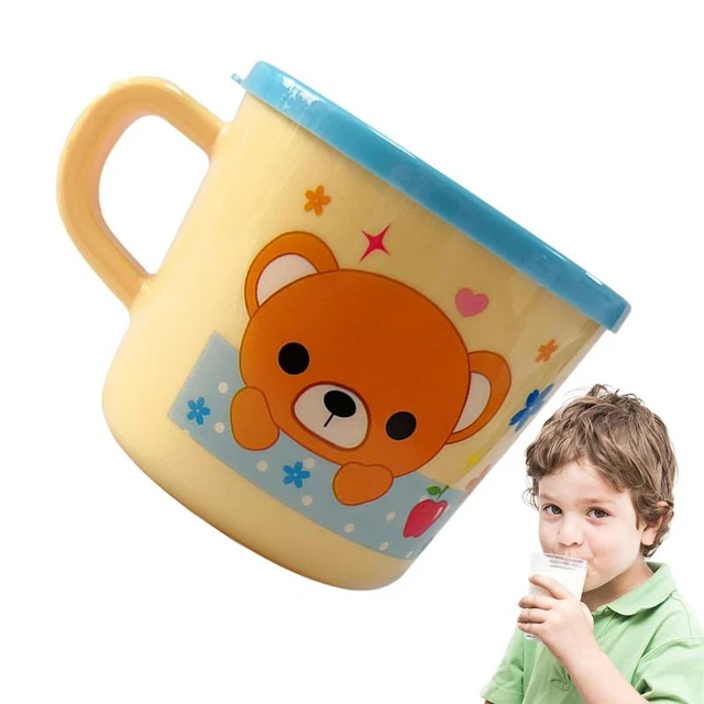 Mouthwash Cups Cartoon Cup With Lid For Kids Drinking Cups Toothbrush Mugs  For Drinking Water Bathroom Toothbrush Holder For - AliExpress