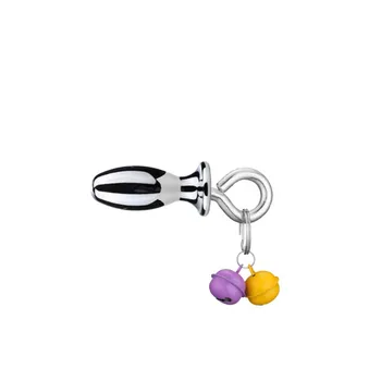 Anal Plug Double Bell Pendant Sex Toyes Lesbian Sex Toys For Woman Adult Sex Toys 4