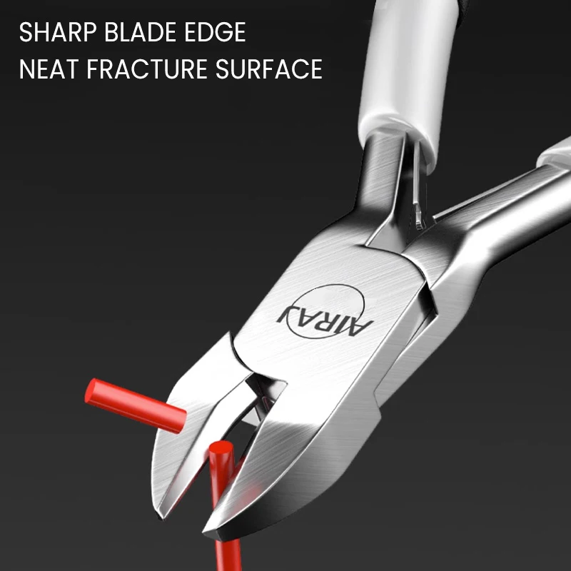 Universal Pliers AIRAJ Mini Pointed Toothless Flat Mouth Extended Needle Mouth Oblique Pliers Flat Wire Binding Set