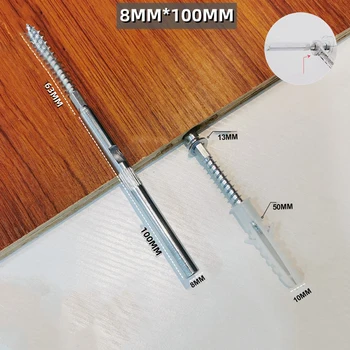 2pcs Floating Shelf Kit Concealed Metal Wall Mount Support Pins Bracket Wood Invisible Mounted Bracket DIY Adjustable Supports 1