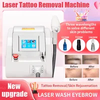 Professional Nd Yag Pico Laser Tattoo Removal Machine Neodymium Picosecond Eyebrow Q Switch  Portable 1064nm 523nm 2