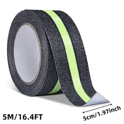 Luminous Anti - Slip Safety and Traction Tape for Stairs and Smooth Surfaces, Indoor and Outdoor Use (50mmx5m)