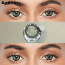 Bio - essence Vibrant Blue & Pink Colored Contact Lenses - High Quality, Free Shipping (Green 14.5 mm)