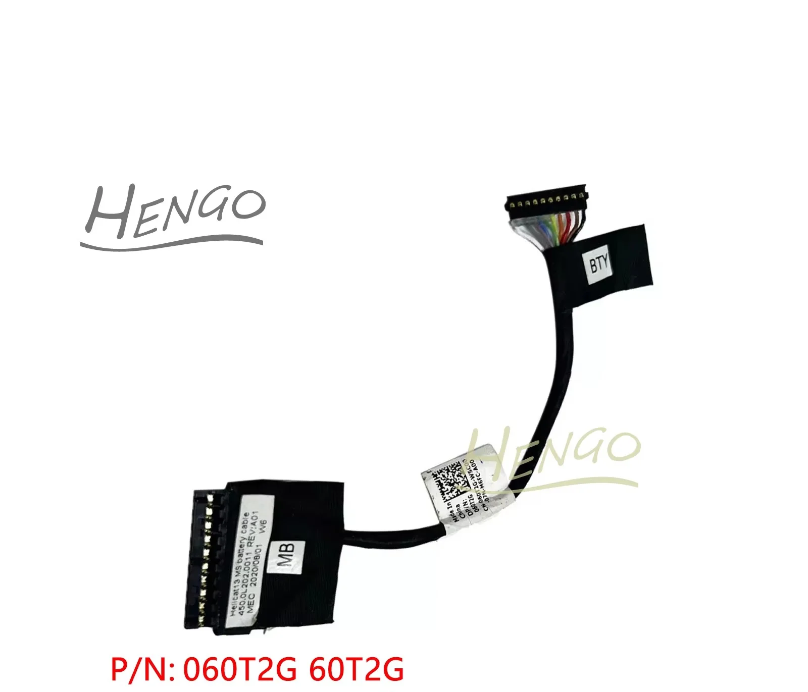 060T2G 60T2G Inspiron 7000 7300 7306 배터리 케이블 커넥터 라인용 새 제품