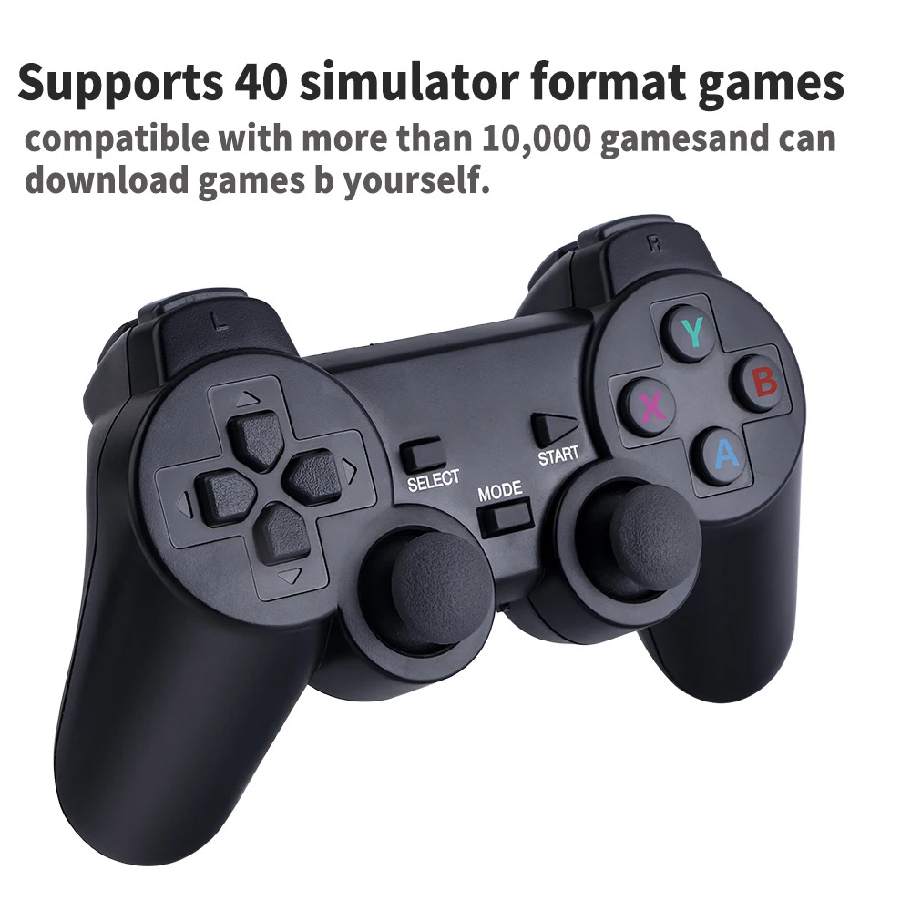 Video game console 4K HD Video Game Console 2.4G Double Wireless Controller Game player M8 20000 Games 64GB Retro Games Boy Christmas Gifts