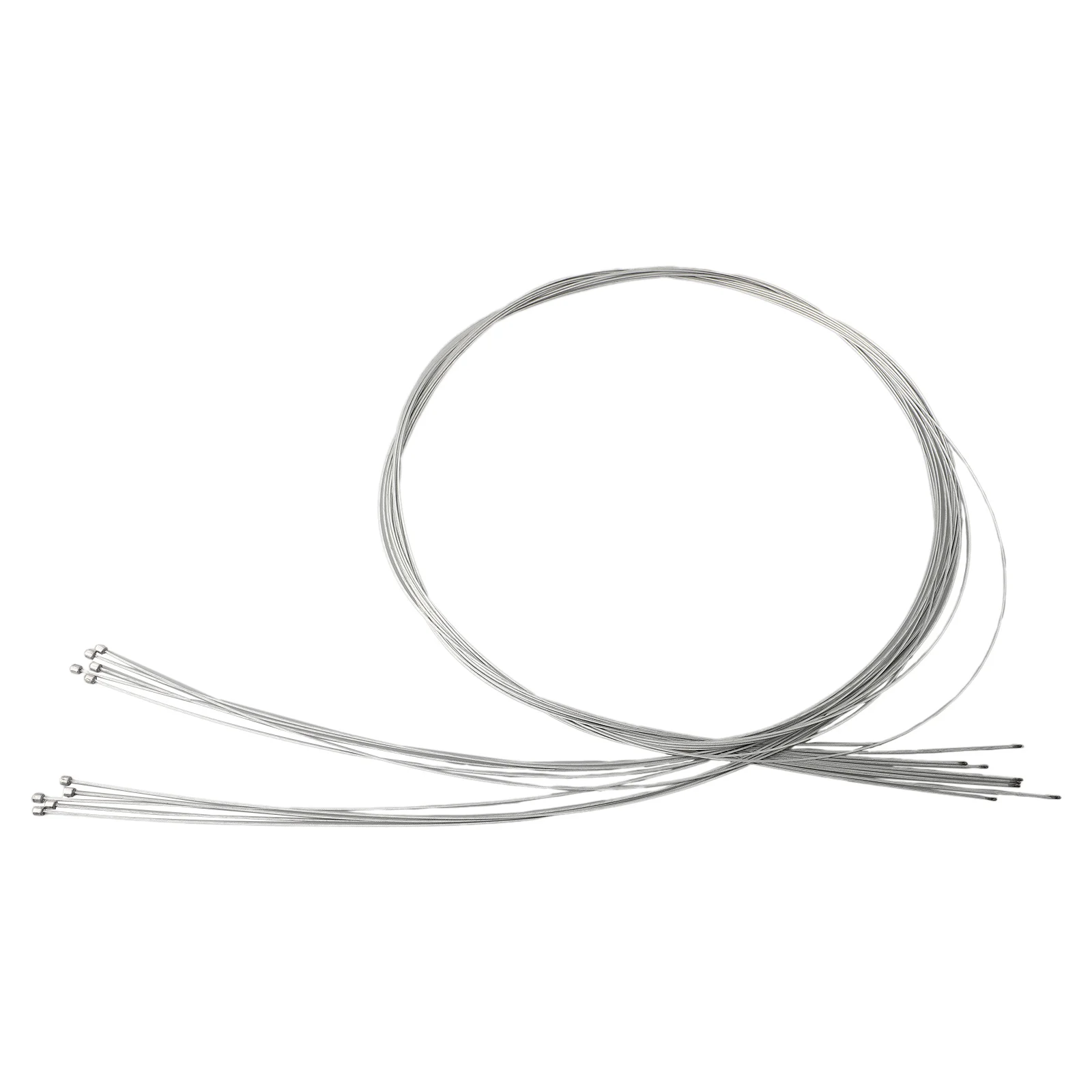 

Silver Derailleur Cables 2.1m Inner Rear Shift Stainless Steel Bicycle Cable Derailleur Brand new High quality