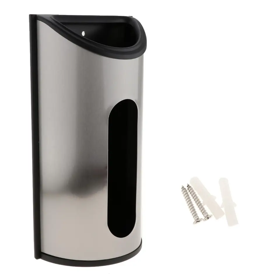 Dispenser Sacchetti Parete Portasacchetti Da Cucina, Organizer