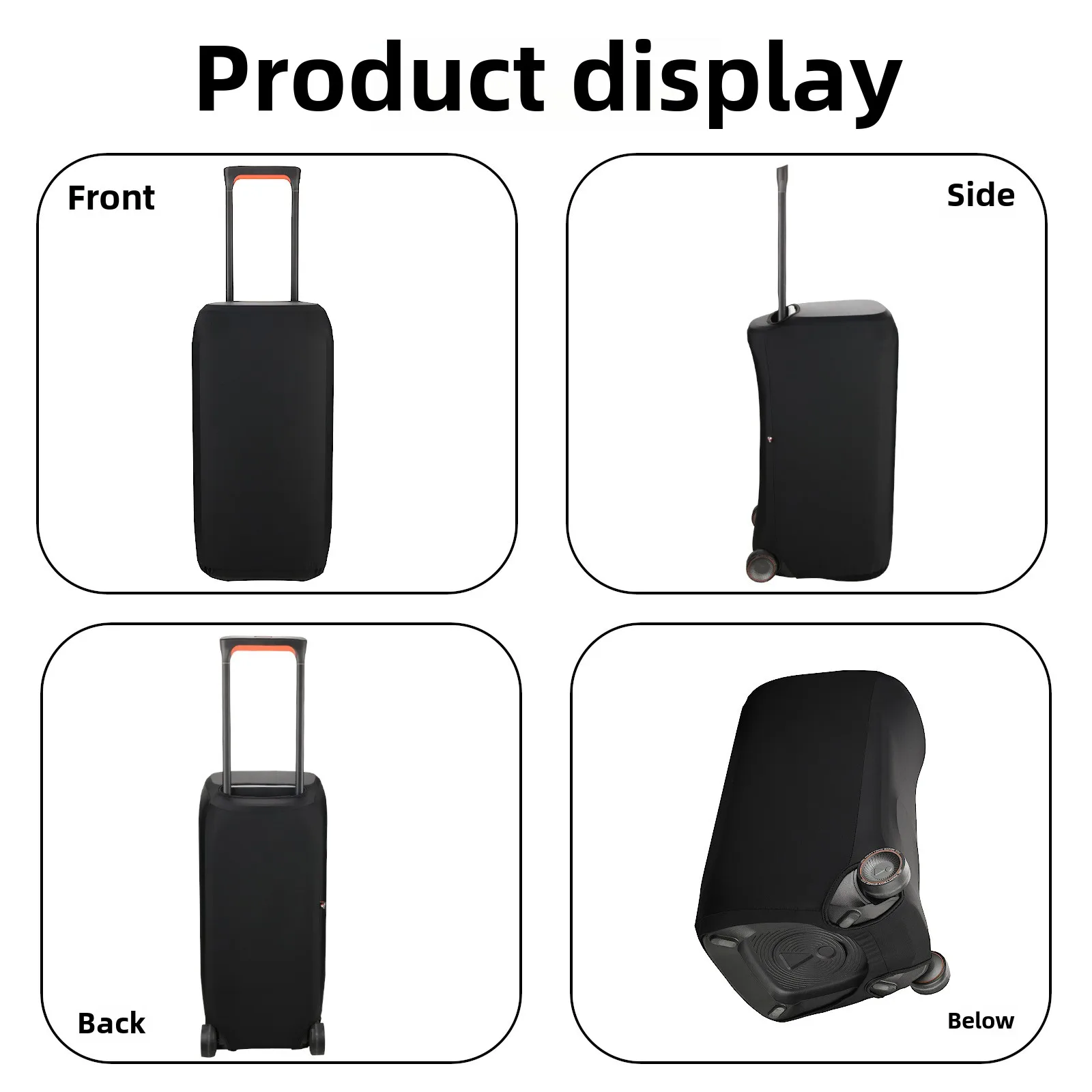 Lycra Close Fit Cover Case For JBL Partybox 310/Stage320 Audio Dustproof Cover For JBL Speaker Dust