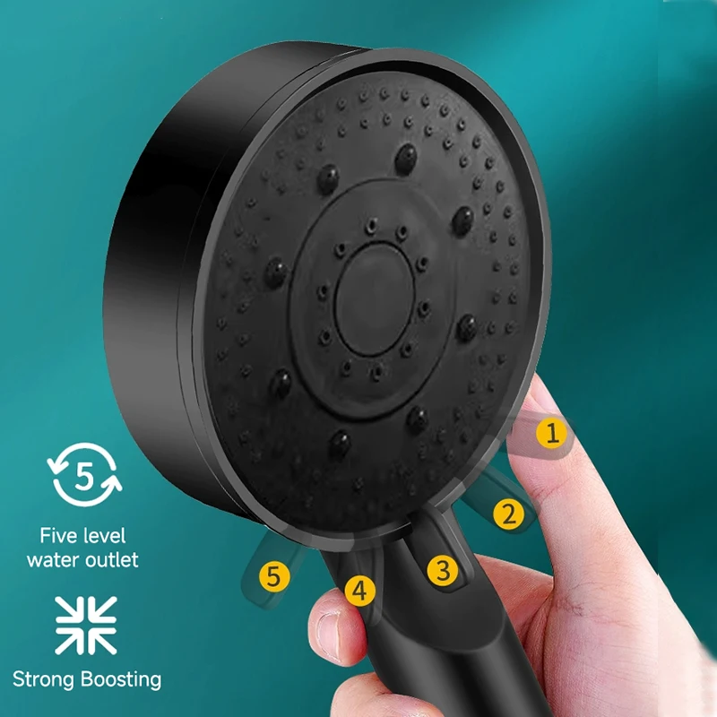 5-Mode Pressure Boost Shower Head 5